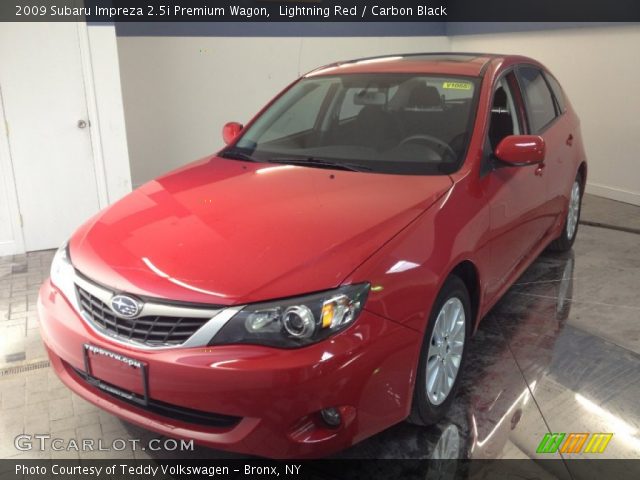 2009 Subaru Impreza 2.5i Premium Wagon in Lightning Red