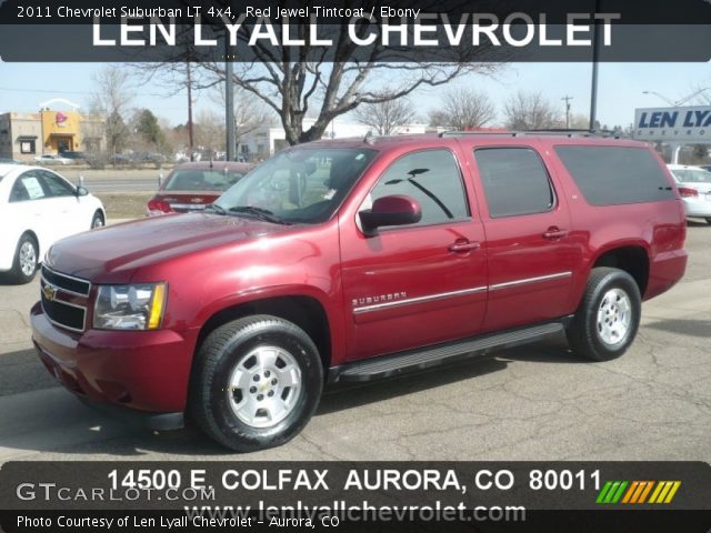 2011 Chevrolet Suburban LT 4x4 in Red Jewel Tintcoat