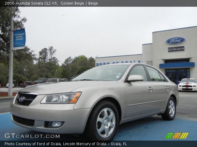 2006 Hyundai Sonata GLS V6 in Golden Beige