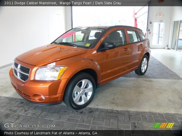 2011 Dodge Caliber Mainstreet in Mango Tango Pearl