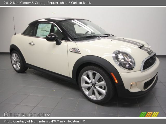 2012 Mini Cooper S Coupe in Pepper White