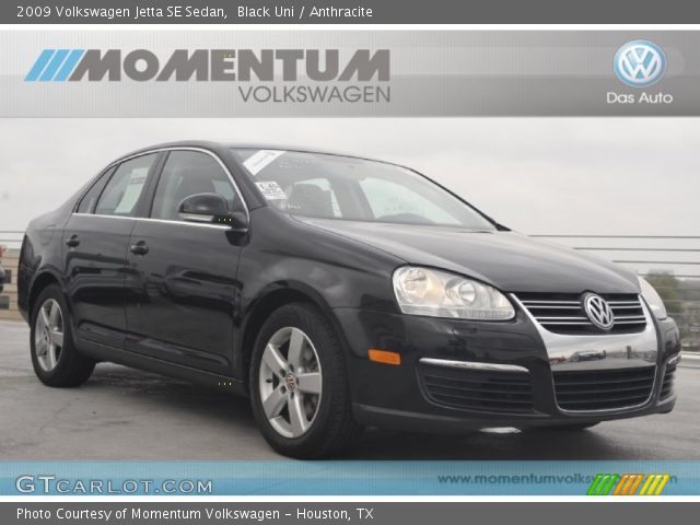 2009 Volkswagen Jetta SE Sedan in Black Uni