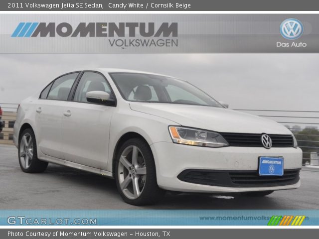 2011 Volkswagen Jetta SE Sedan in Candy White