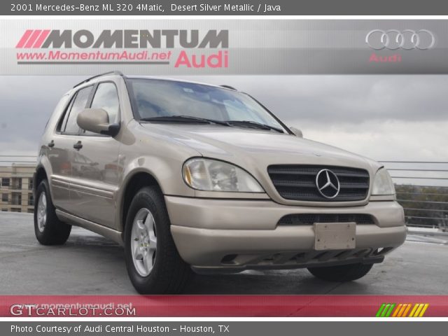 2001 Mercedes-Benz ML 320 4Matic in Desert Silver Metallic