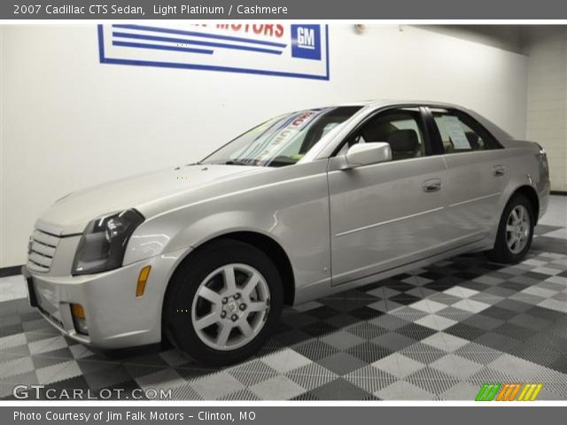 2007 Cadillac CTS Sedan in Light Platinum