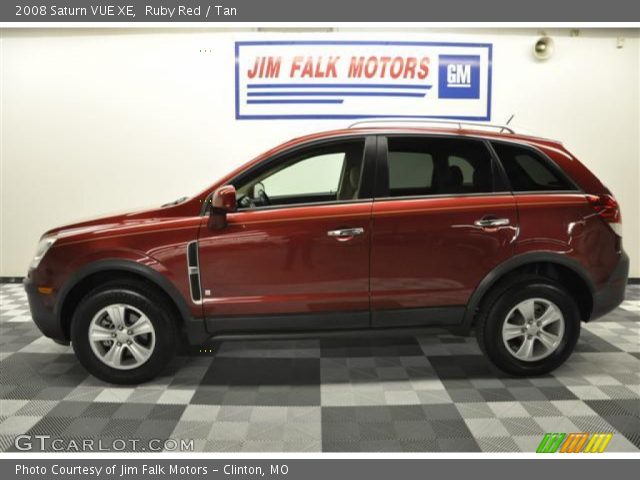 2008 Saturn VUE XE in Ruby Red