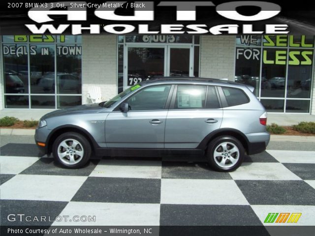 2007 BMW X3 3.0si in Silver Grey Metallic