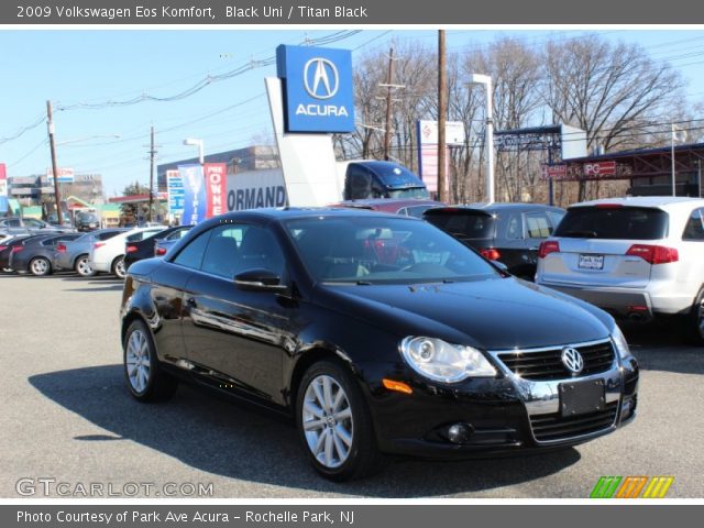2009 Volkswagen Eos Komfort in Black Uni