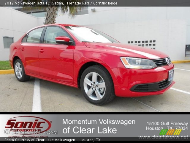 2012 Volkswagen Jetta TDI Sedan in Tornado Red