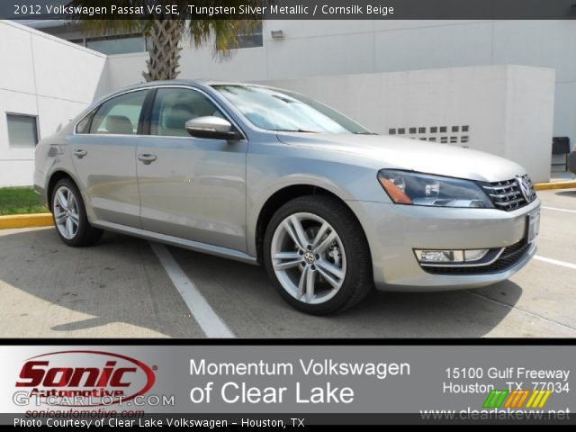 2012 Volkswagen Passat V6 SE in Tungsten Silver Metallic