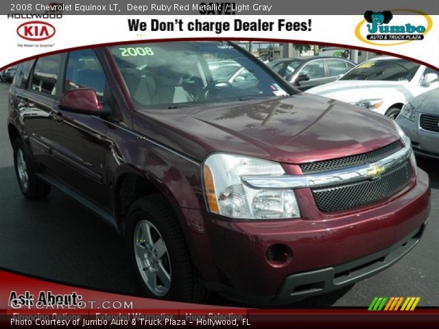2008 Chevrolet Equinox LT in Deep Ruby Red Metallic