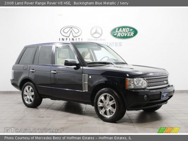 2008 Land Rover Range Rover V8 HSE in Buckingham Blue Metallic