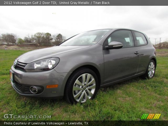 2012 Volkswagen Golf 2 Door TDI in United Gray Metallic