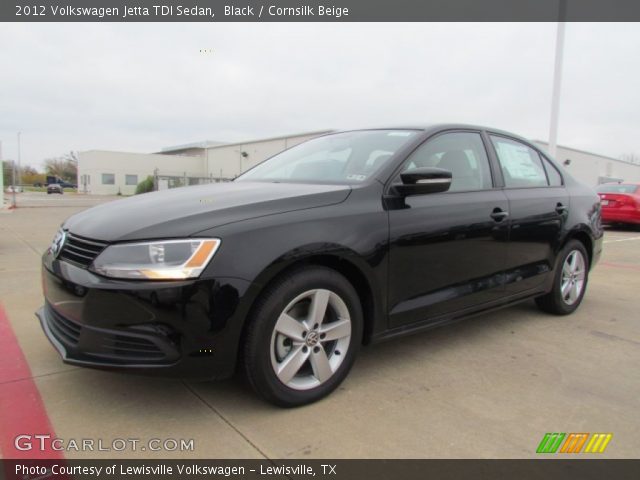 2012 Volkswagen Jetta TDI Sedan in Black