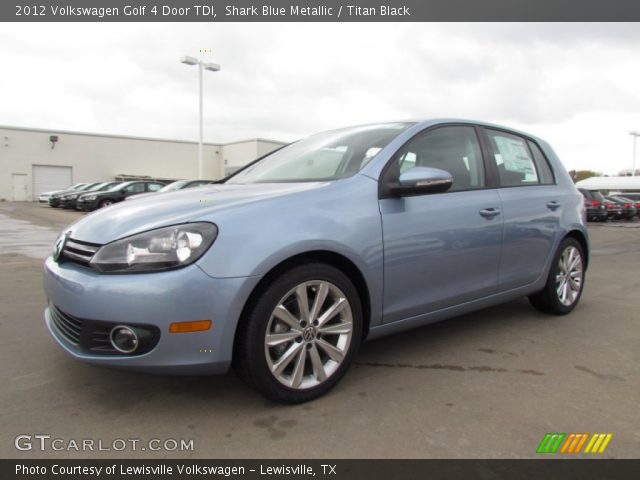 2012 Volkswagen Golf 4 Door TDI in Shark Blue Metallic