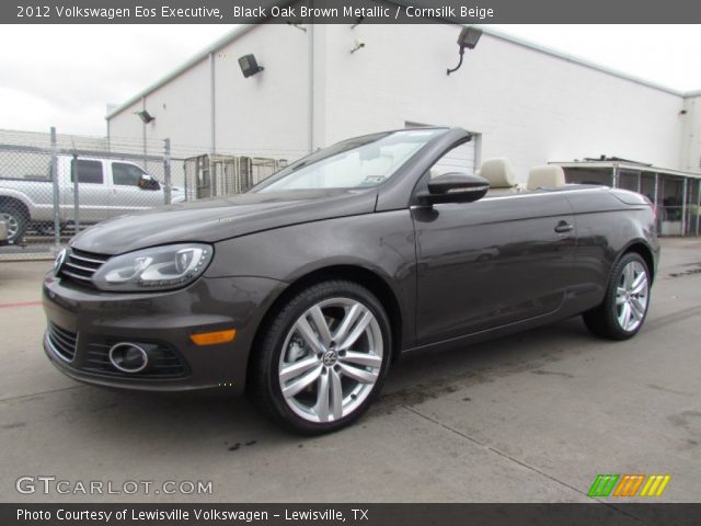 2012 Volkswagen Eos Executive in Black Oak Brown Metallic