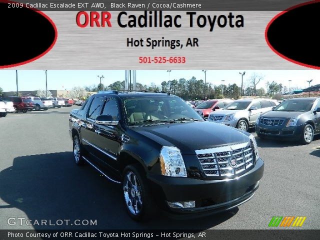 2009 Cadillac Escalade EXT AWD in Black Raven
