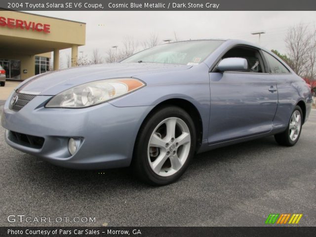 2004 Toyota Solara SE V6 Coupe in Cosmic Blue Metallic
