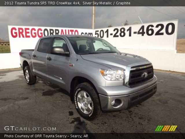 2012 Toyota Tundra SR5 TRD CrewMax 4x4 in Silver Sky Metallic