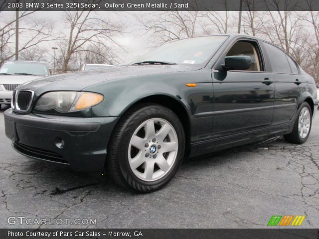 2003 BMW 3 Series 325i Sedan in Oxford Green Metallic