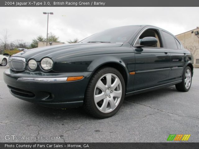 2004 Jaguar X-Type 3.0 in British Racing Green
