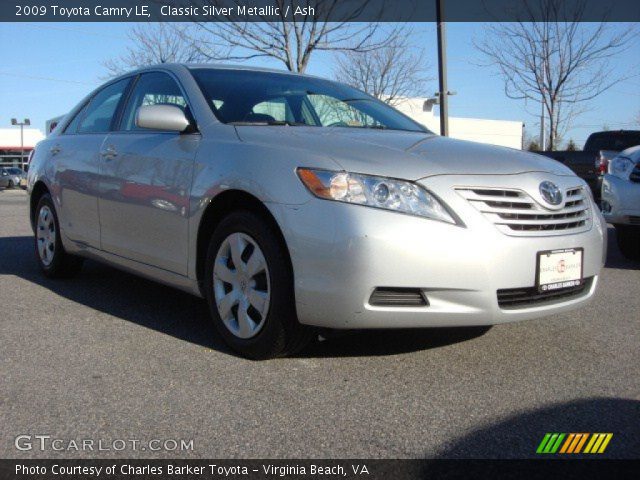 2009 Toyota Camry LE in Classic Silver Metallic