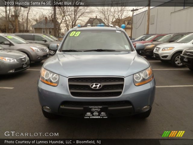 2009 Hyundai Santa Fe SE in Silver Blue