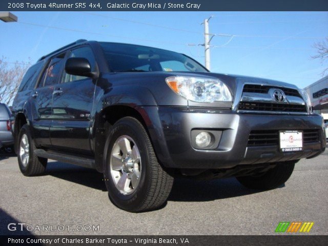 2008 Toyota 4Runner SR5 4x4 in Galactic Gray Mica