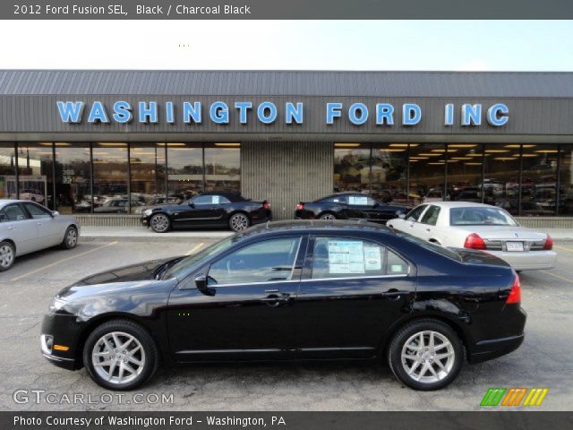 2012 Ford Fusion SEL in Black