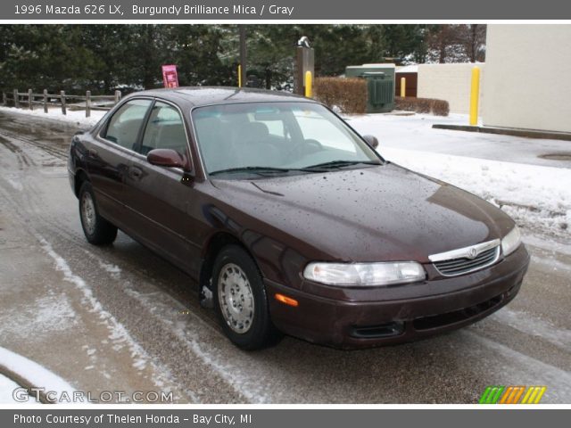 1996 Mazda 626 LX in Burgundy Brilliance Mica