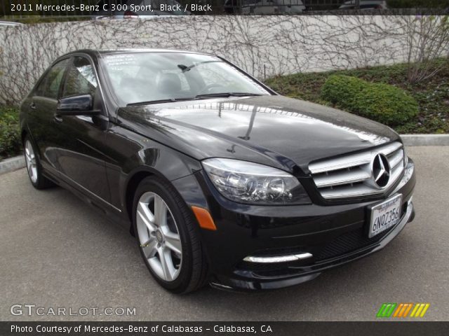 2011 Mercedes-Benz C 300 Sport in Black