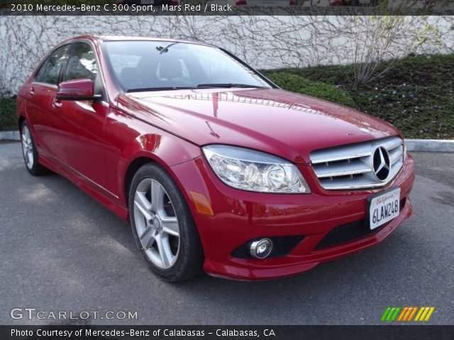 2010 Mercedes-Benz C 300 Sport in Mars Red