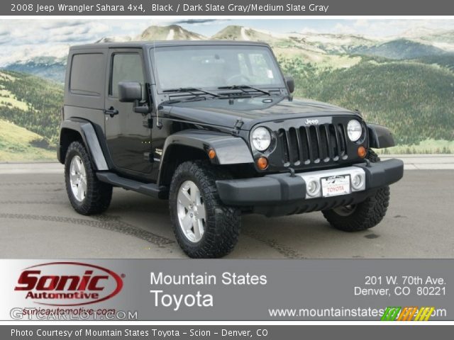 2008 Jeep Wrangler Sahara 4x4 in Black