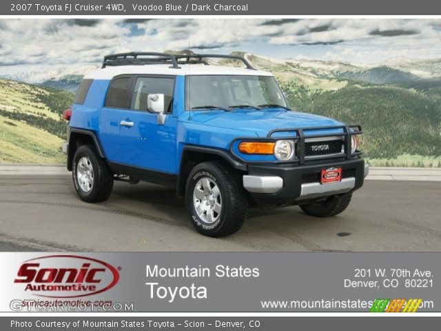 2007 Toyota FJ Cruiser 4WD in Voodoo Blue