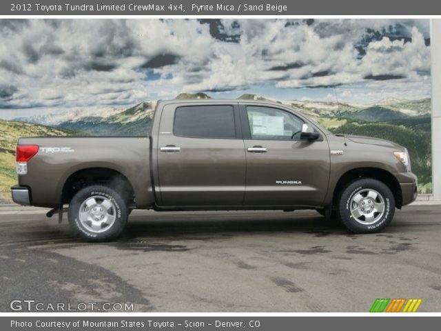 2012 Toyota Tundra Limited CrewMax 4x4 in Pyrite Mica
