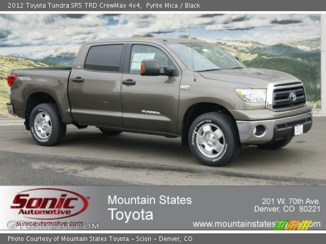 2012 Toyota Tundra SR5 TRD CrewMax 4x4 in Pyrite Mica