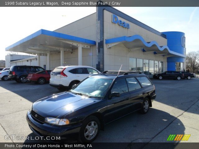 1998 Subaru Legacy L Wagon in Deep Sapphire Blue Pearl