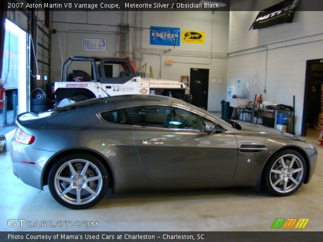 2007 Aston Martin V8 Vantage Coupe in Meteorite Silver