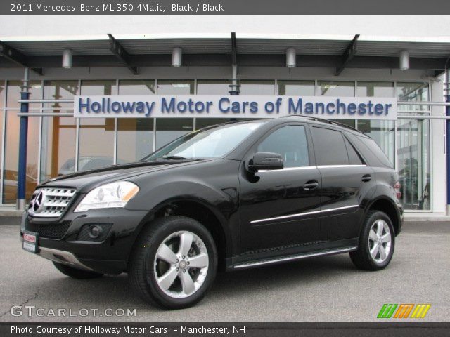 2011 Mercedes-Benz ML 350 4Matic in Black