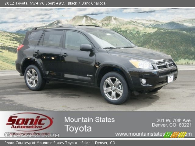 2012 Toyota RAV4 V6 Sport 4WD in Black