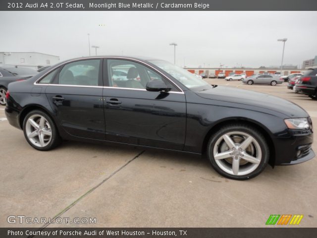 2012 Audi A4 2.0T Sedan in Moonlight Blue Metallic