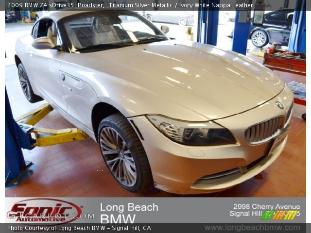 2009 BMW Z4 sDrive35i Roadster in Titanium Silver Metallic