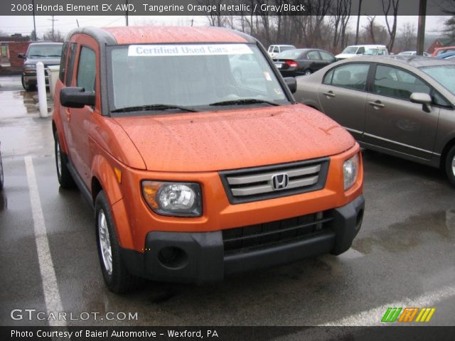 2008 Honda Element EX AWD in Tangerine Orange Metallic