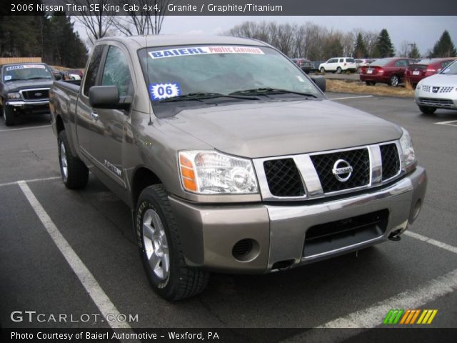 2006 Nissan Titan SE King Cab 4x4 in Granite