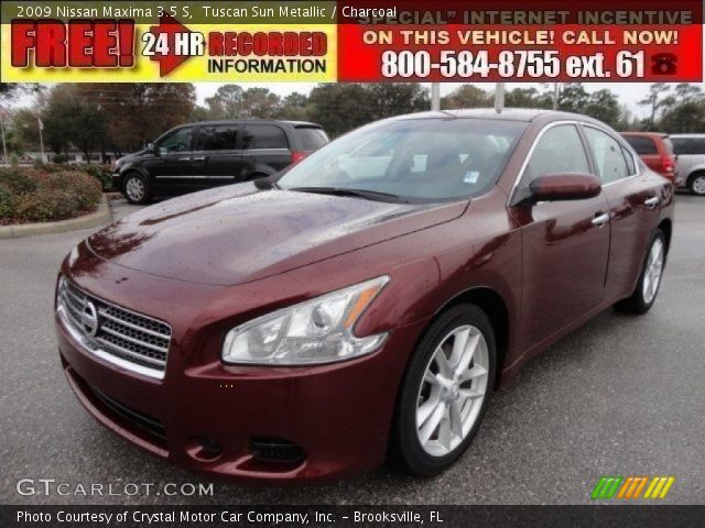 2009 Nissan Maxima 3.5 S in Tuscan Sun Metallic