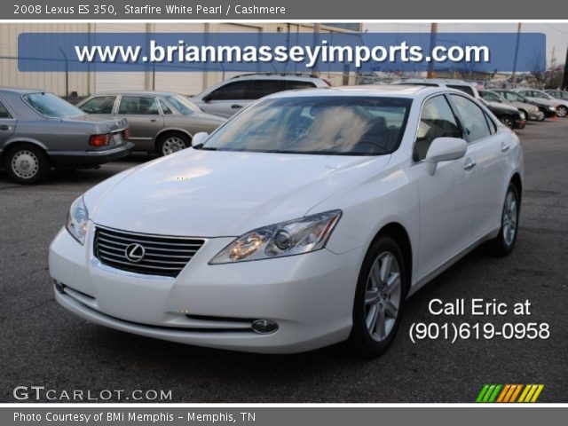2008 Lexus ES 350 in Starfire White Pearl
