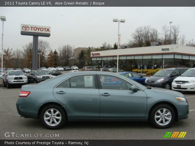 2011 Toyota Camry LE V6 in Aloe Green Metallic