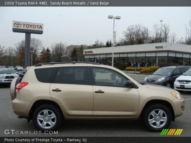 2009 Toyota RAV4 4WD in Sandy Beach Metallic