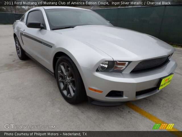2011 Ford Mustang V6 Mustang Club of America Edition Coupe in Ingot Silver Metallic