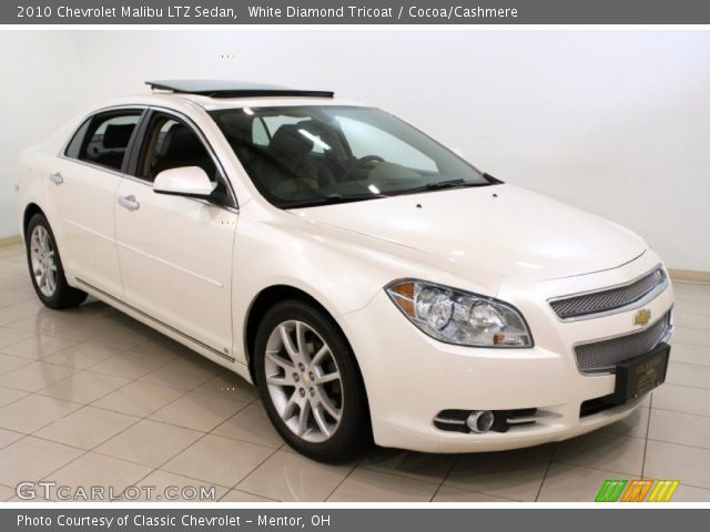 2010 Chevrolet Malibu LTZ Sedan in White Diamond Tricoat